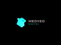 Логотип MEDVED / Bear Digital