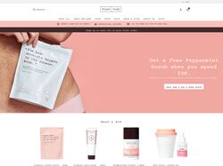 Інтернет-магазин на Shopify косметики для тіла