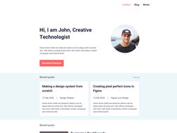 Целевая страница «Portfolio» || HTML5 • CSS3