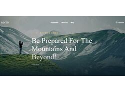 Целевая страница «MNTN» || HTML5 • CSS3 • JS