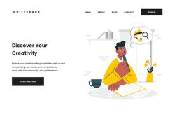Адаптивная вёрстка сайта - WriteSpace