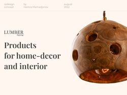 Дизайн интернет магазина "Lumber Home"