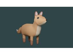 3D Моделирование LowPoly (животные)