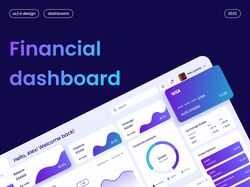 Dashboard / Дашборд для финансовой аналитики.