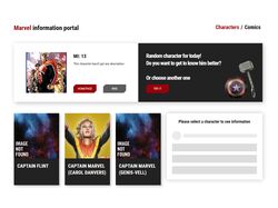 Marvel Website
