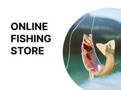 Дизайн сайту для рибальського магазину