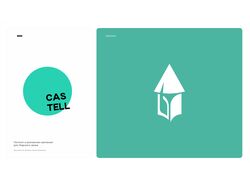 Логотип музея Лидского замка CASTELL