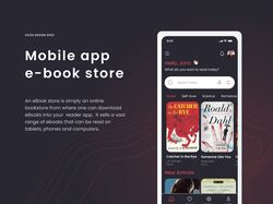 Мобильное приложение по продаже электронных книг