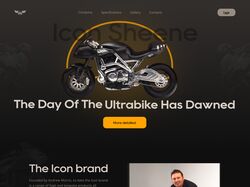 Сайт на английском для Icon Sheene