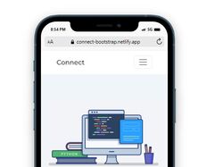 Connect Wesbite | Bootstrap