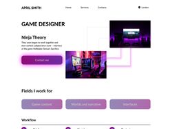 Landing Page - промо