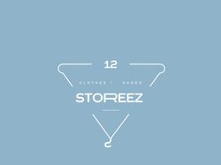 Дизайн логотипа магазина "12 storeez"