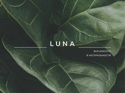 Дизайн сайту Luna