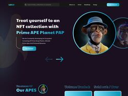 NFT Prime APE Planet PAP | Landing Page