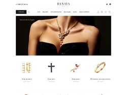 Онлайн магазин ювелирных украшений "Danaya".