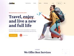 Jadoo | сайт для портфоліо