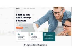 Адаптивная верстка Landing page "Relvise"