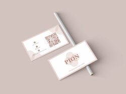 Pion - бренд одежды. Разработка логотипа.