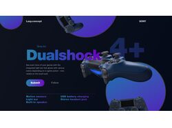 Adaptive layout of the starting block "DUALSHOCK"