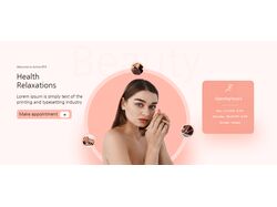 SPA salon landing