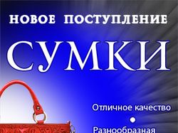 Реклама сумок - бутик Da Vinci