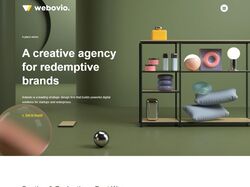 Сайт-визитка для Webovio, адаптив