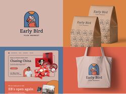 Брендинг для блошиного рынка Early Bird