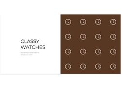 Classy watches