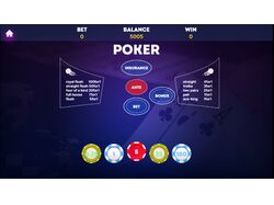 HTML5 игра (Phaser.js) - покер