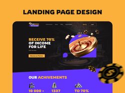 Landing page design | Gambling | Batting (NEW)