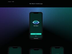 Мобильное приложение под IOS "WeWatch"