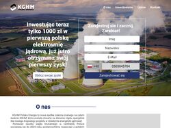 Дизайн сайта "Энергия КГХМ"