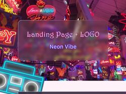 Landing page "NEON"