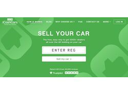 Адаптивная верстка сайт по покупке и продаже авто