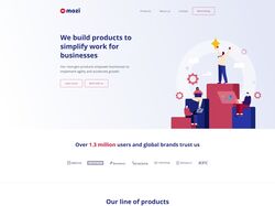 Mozi(Вёрстка многостраничного сайта + анимация)