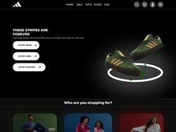 Редизайн сайта Adidas