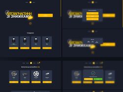 Верстка сайта для портфоліо №3