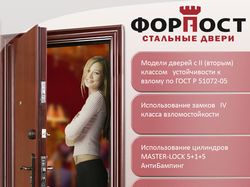 Листовка двери