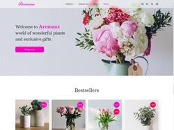 Дизайн и верстка интернет-магазина Aromans