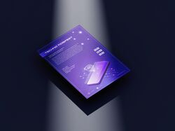 Флаер для мобильной коммуникации