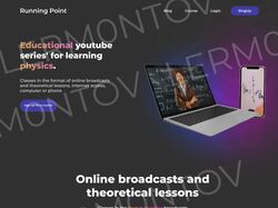 Landing page online scholl