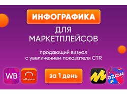 Инфографика для маркетплейсов с увеличением CTR