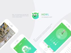Дизайн мобильного приложения HOWL