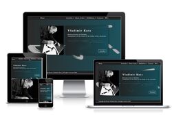 Full stack landingPage Portfolio "Kuts V."