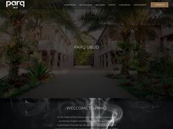 Редизайн сайта для отельного комплекса на о.Бали
