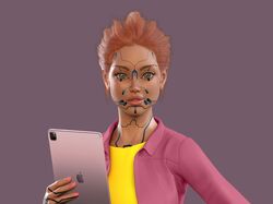 3D Character Design for a Chatbot