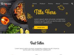 Адаптивная верстка Restaurant Menu