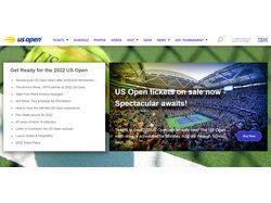 US Open ReDesign