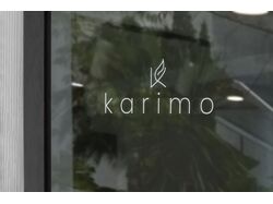 Логотип косметической студии «karimo»