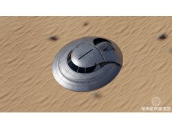 Model of a UFO for the game